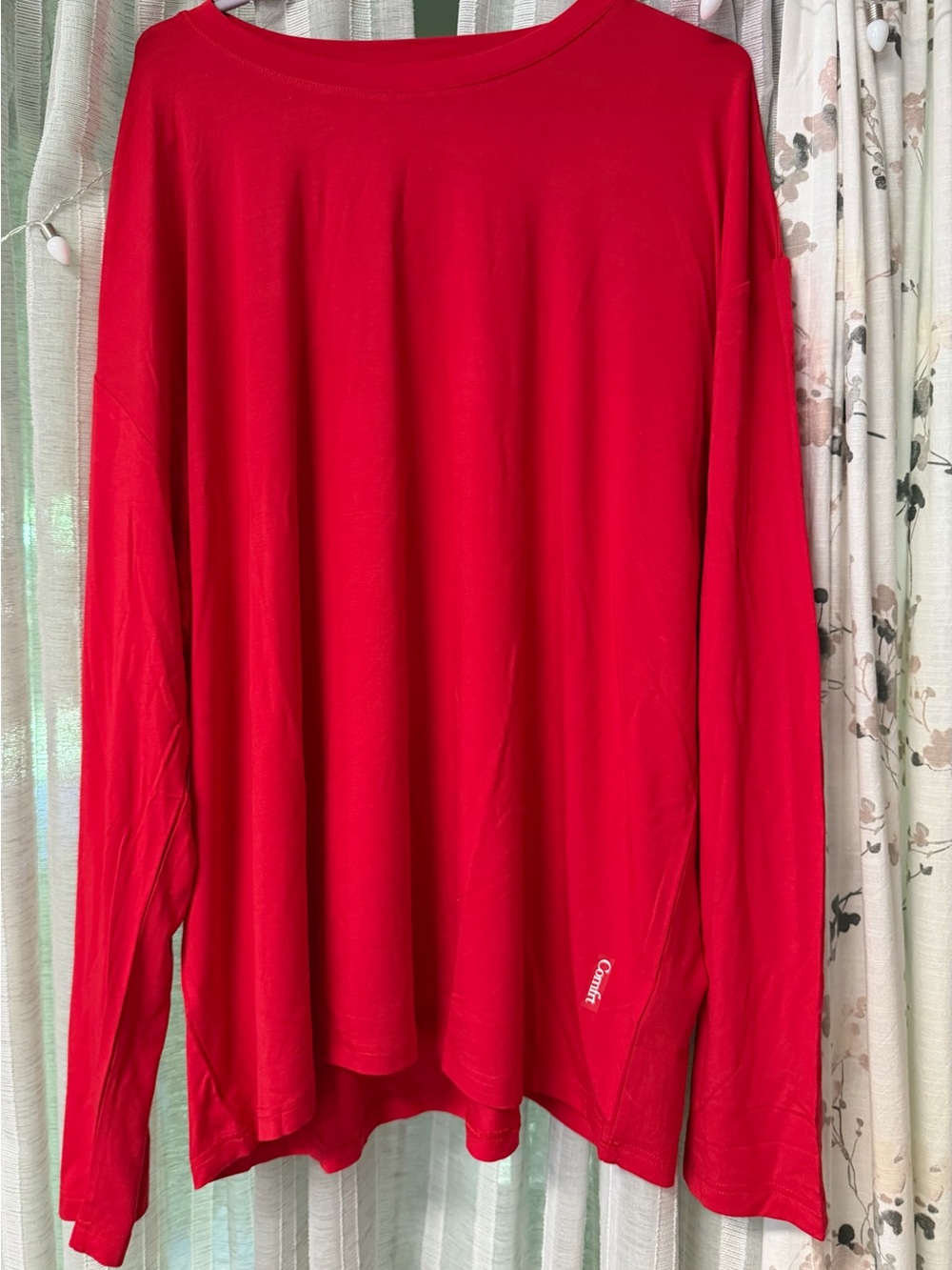 Comfrt Brand Red Shirt, NWOT